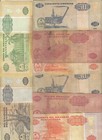 Angola    lot Of 8  Old Issue  Banknotes With Minor Faults damage  A24