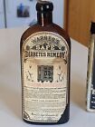    rare    16 Oz  Warner s Safe Remedy Diabetic Cure Bottle Full Label And Box