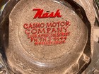 Vintage Glass Ashtray Nash Casho Motor Dealership Berkeley California
