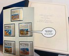 Two Stamp Albums  10 Lb Tw  Featuring French Space Achievements   More St-1438