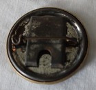 Org Vintage 1927 Pennsylvania Pa Resident Fishing License Pin Back Button 155059