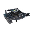 65  Heavy Duty Hydraulic Skid Steer Brush Cutter Mower For Bobcat Cat John Deere
