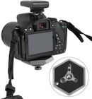 Hexagon Quick Release Plate For Tripod Camera manfrotto Bogen Quick Release quic