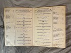 Dixie Flyer Diner Restaurant Menu Seattle Washington Wa 1940 s 1950 s Vintage