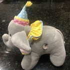 Vintage Eden Elephant Plush Wind Up Musical Head Moves Clown