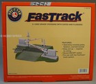 Lionel Fastrack Road Grade Crossing Gate Flashers O Gauge Train Track 6-12062
