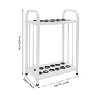 12 Hole Pool Cue Rack Stick Holder Billiard Cue Rack Steel Organizer Floor Stand