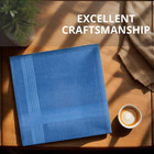 8 Pack Men   s Cotton Handkerchiefs 16x16 Large Pocket Square Hankies For Men Wome