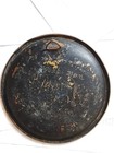Vintage Circa 1960 Israel Mount Zion Jerusalem Hand Carved Copper Wall Plate
