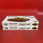 Esci Armor Kit 8003 Ww2 German Panzer Ii Pz kpfw ii Ausf f Tank Model Kit Lot 2