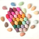 20pcs Multi-colored Beauty Blender Sponges For Liquid  Cream   Powder Foundation