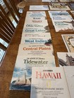 Vtg Lot Of 52 National Geographic Maps inserts
