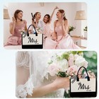 Kdbdsyzb Mrs 2026 Bride Canvas Tote Bag  Gifts For Wedding Bridalshower  Mrs