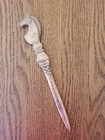 8  Heavy Brass Horse Head Letter Opener   Desktop Accessory