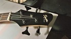 Rare Fender Bass Guitar Squier Mb-4 Skull   Cross-bones Black 4string