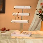 3 Tier Bracelet Holder Stand Jewelry Organizer Display Necklace Watch Rings