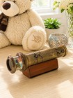 Brass   Wood Kaleidoscope Nautical Kaleidoscope With Stand For Kids Unique Gifts