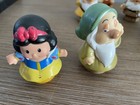 2012 Fisher Price Little People Disney Snow White   6 Dwarfs Figures From Y2781