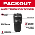Milwaukee Packout Tumbler Black 30oz