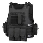 Tactical Military  Vest Molle Quick Release Police Combat Assault Plate Carrier