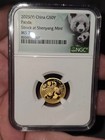 2025 China 3 Gram Gold Panda Ngc Ms70 Graded Gold 2025 Panda 50 Yuan