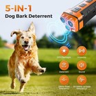 Ultrasonic Anti Dog Barking Device Pet Trainer Led Light Gentle Chaser Style Usa