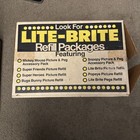 Vintage Lite-brite Hasbro 1981 Works  5455 Original Box Pegs Pictures Refills