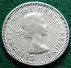 1963 Canada Five Cents From Collection Canadian 5 Cent Coin