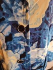 Nwt Rafaella Women s Blazer L Large  Floral New Blue Jacket Machine Washable