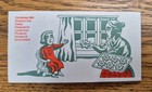 1986 Gb 2nd Class Christmas Stamps Booklet   Sheet - Complete   Mint