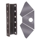 Vertical Channel Weld On Tongue Adapter For Trailer A-frames Up To 14000 Lbs Us