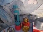 Vintage Antique Toy Lot Tin Litho Wind Up Slinky Gyroscope Bank  more Lot Of 16
