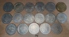 Used Casino  1 Gaming Token Lot Of 17