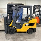2020 Cat 2c6000 6000lb Used Forklift Lp Gas Triple Mast Sideshift 7821 Hours