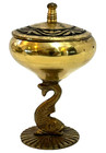 Vintage Judaica Jewish Fish Havdalah Spice Server Made In Israel Judaism Hebrew