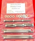 2007-2016 Harley Touring Primary Polished Stainless Steel Allen Bolts Kit Set