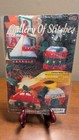 Bucilla Gallery Of Stitches 1995 Ornament Kit 33517 Christmas Toys  33514 Sleigh