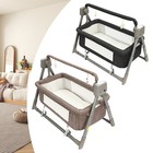 Remote Baby Bassinet Sleeper Infant Nursery Bed Bedside Crib Sleeping Cradle