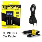 Liitokala Lii-pd2 2bay 18650 Battery Charger with Smart Black yellow 