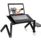 360   Adjustable Laptop Notebook Desk Table Stand Bed Sofa Tray