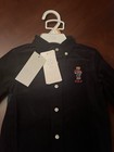 Ralph Lauren Polo Bear Corduroy Shirt Pants 2 Piece Set 12 Months Christmas