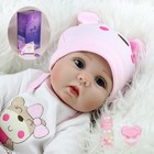 22   Realistic Reborn Baby Dolls Weighted Lifelike Newborn Doll Vinyl Silicone