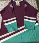 New Mitchell   Ness Jersey Authentic L xl Youth Anaheim Mighty Ducks Vintage