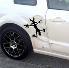 Wile E Coyote Splat Vinyl Sticker Decal For Car Window Great For Dents