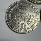 Lot Of 3 Vintage Casino Gaming Tokens Las Vegas Pioneer Club Nevada