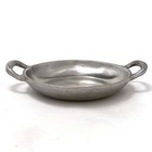 Wilton Armetale Rwp Plough Tavern 5 5  Au Gratin Two-handled Dish Pan  vtg vguc 