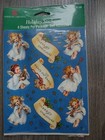 Vintage Sticker Lot Christmas 31 Sheets Gibson Hallmark Amer Greet Carlton Read