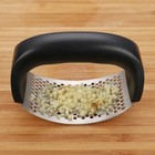Garlic Press Crusher Squeezer Masher Mincer Stainless Steel Manual Kitchen Tool