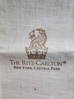 The Ritz Carlton Central Park Nyc Door Hang Burlap Bag Coasters Collectibles