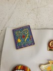 Chi-chi   s Restaurant Vtg Enamel Lapel Pin Lot Of 12
